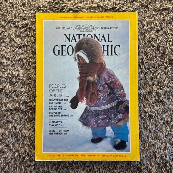National Geographic Magazine February 1983 - Picture 1 of 4